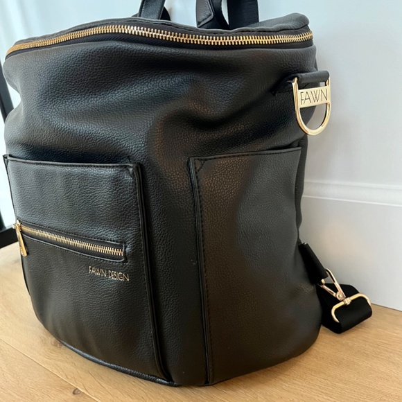 fawn Design Black Diaper Back. Original - Picture 2 of 5